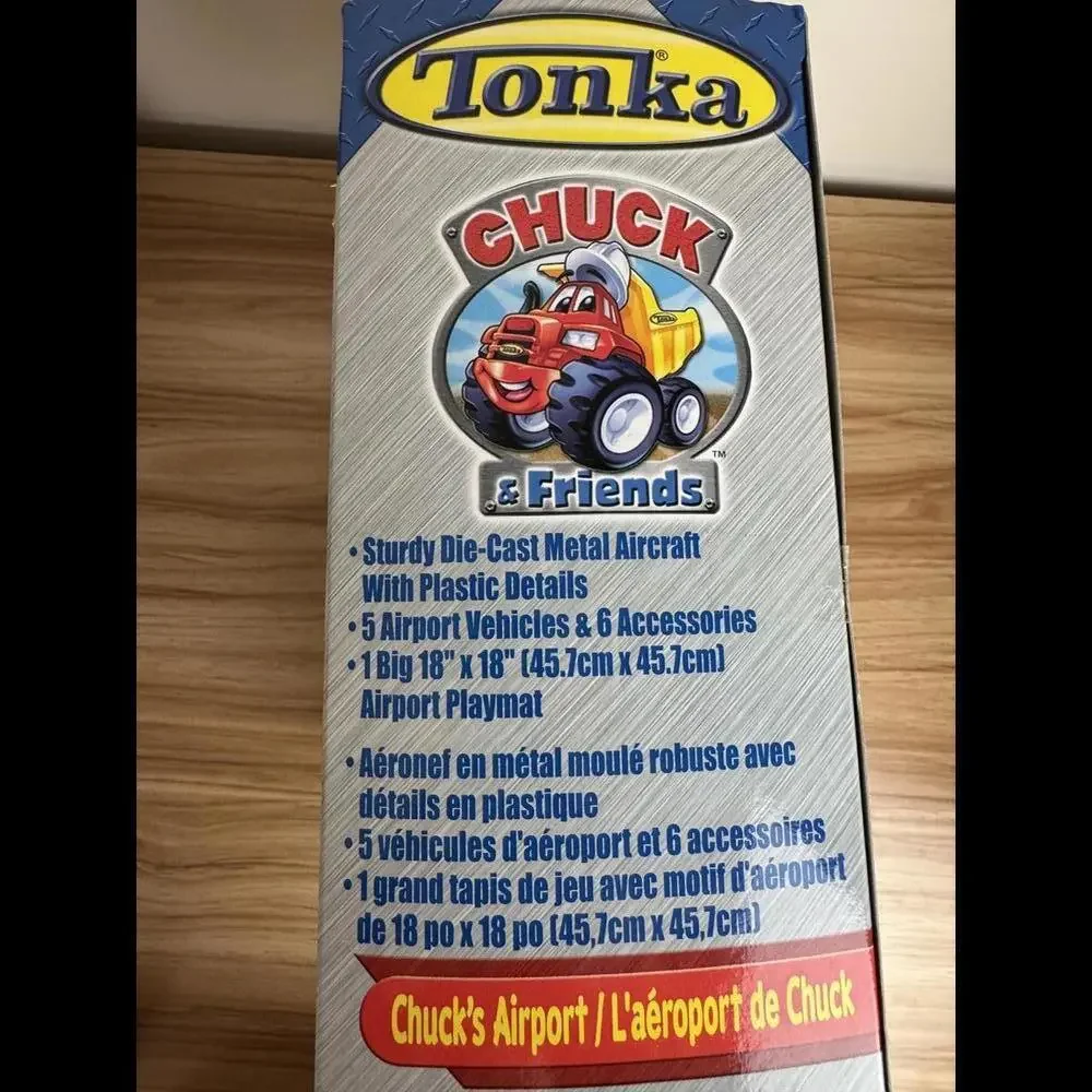 Tonka Chuck's Airport Playset with Vehicles